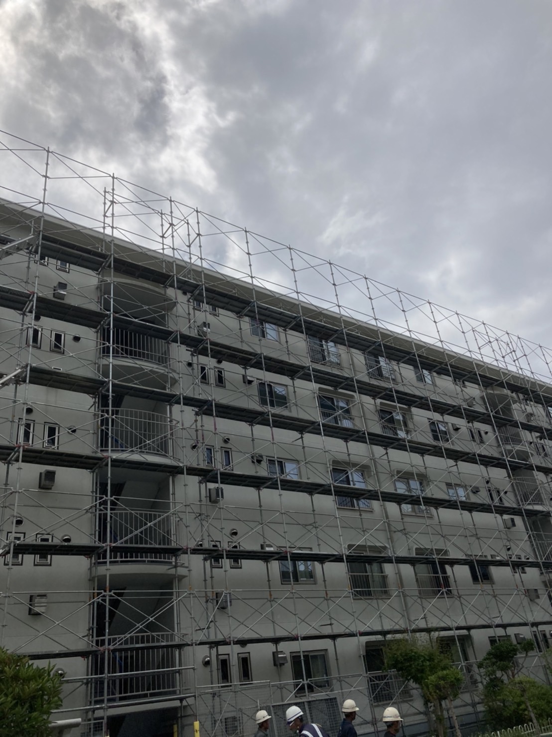 仮設足場工事